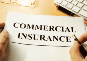 Image of page labelled "Commercial Insurance".